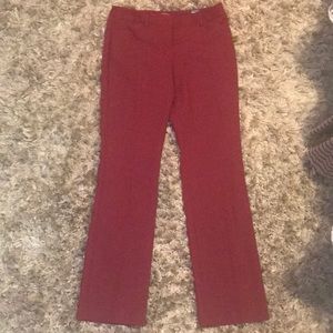 Never worn red work pants